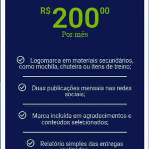 Cota Prata (Apoiador Oficial)